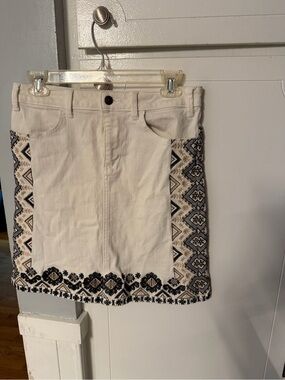 Pilcro and the letterpress by Anthropologie skirt